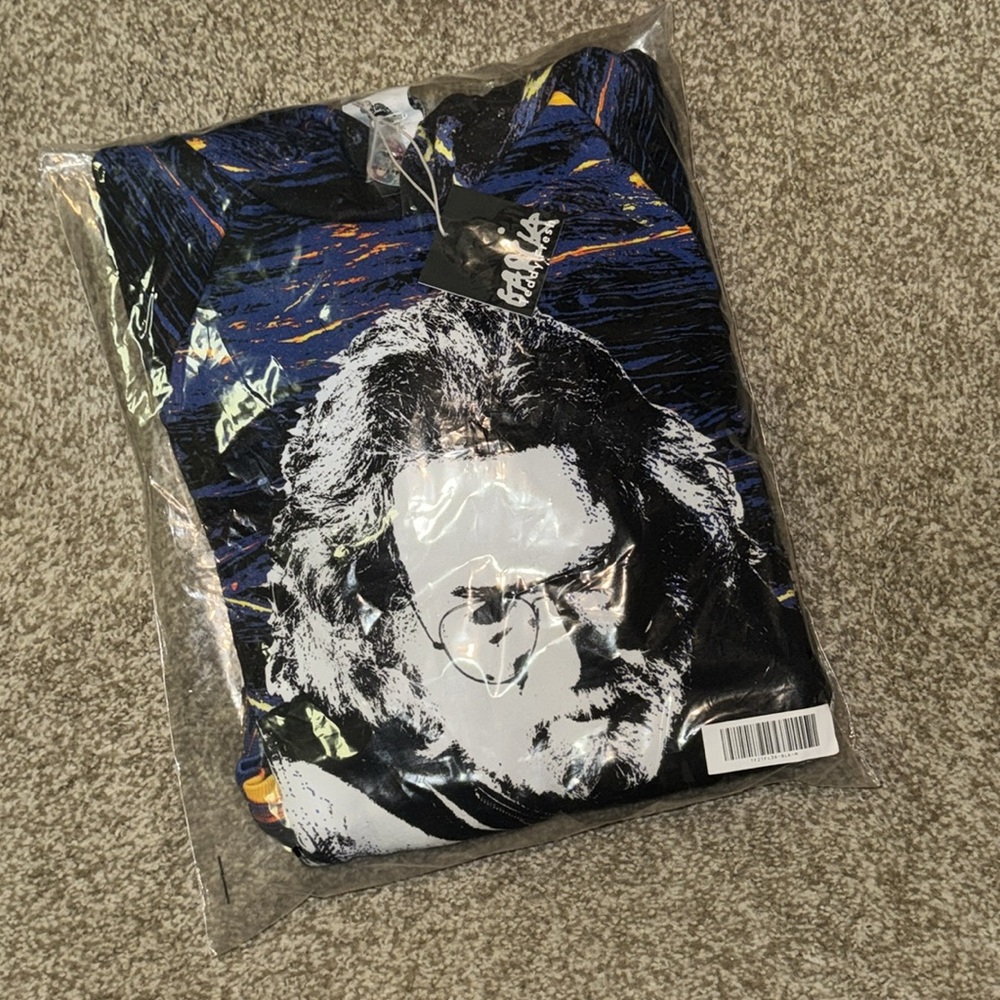 Teddy Fresh x Jerry Garcia Purple Unisex Hoodie - Picture 3 of 13